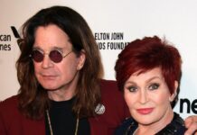 Ozzy Osbourne mit seiner Ehefrau Sharon.