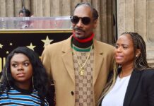 Snoop Dogg mit seiner Ehefrau Shante und seiner Tochter Cori im Jahr 2018.