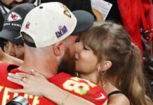 Football-Star Travis Kelce und Sängerin Taylor Swift standen beim Super Bowl besonders im Fokus der Öffentlichkeit.