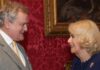 "Downton Abbey"-Earl trifft Königin: Hugh Bonneville und Camilla unterhielten sich angeregt.