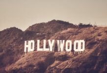 Der berühmte Schriftzug in den Hollywood Hills.