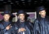 Die US-amerikanische Hip-Hop-Band Run-DMC: Run