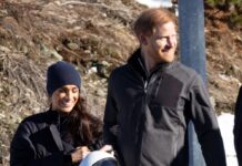Prinz Harry und Herzogin Meghan haben Schnee-Spass in Kanada.