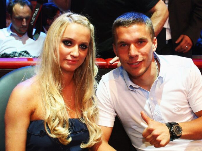Lukas Podolski und seine Ehefrau Monika sind seit 2011 verheiratet.