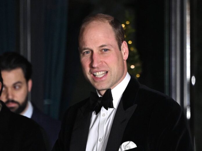 Prinz William bei seiner Ankunft zum Dinner der London's Air Ambulance Charity.