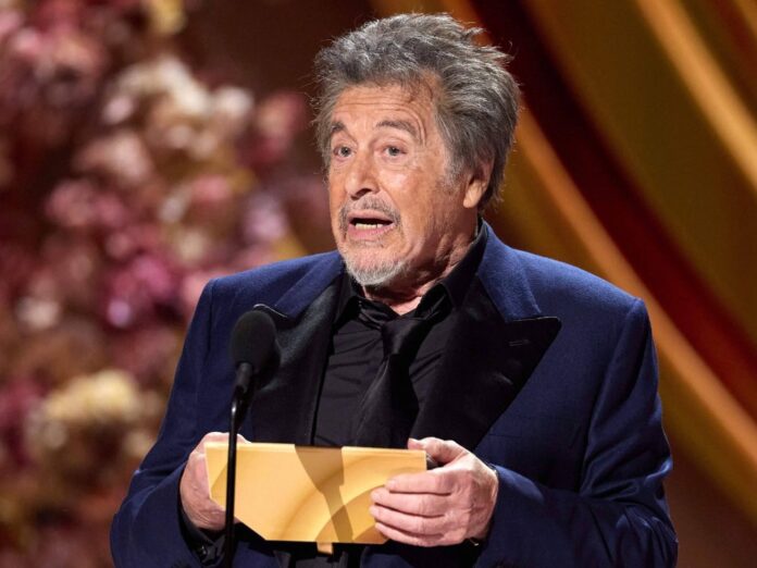 Al Pacino bei der 96. Verleihung der Academy Awards: Er durfte den Gewinner in der Kategorie 