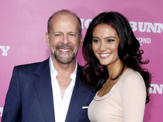Ein Bild aus dem Jahr 2008: Bruce Willis und Emma Heming-Willis bei einem Event in Los Angeles.