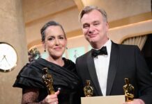 Christopher Nolan und seine Frau Emma Thomas.