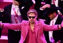 "Can you feel the Kenergy?": Ryan Goslings Ken-Performance warf knallpinkes Licht auf die goldenen Oscar-Trophäen.