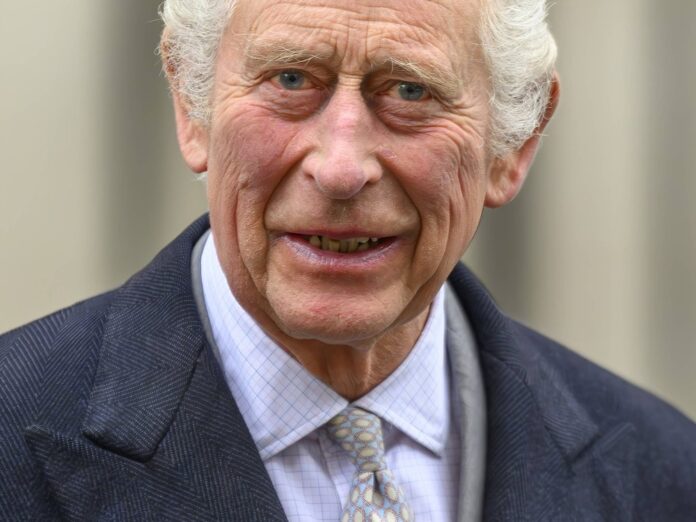 König Charles im Januar vor der London Clinic.