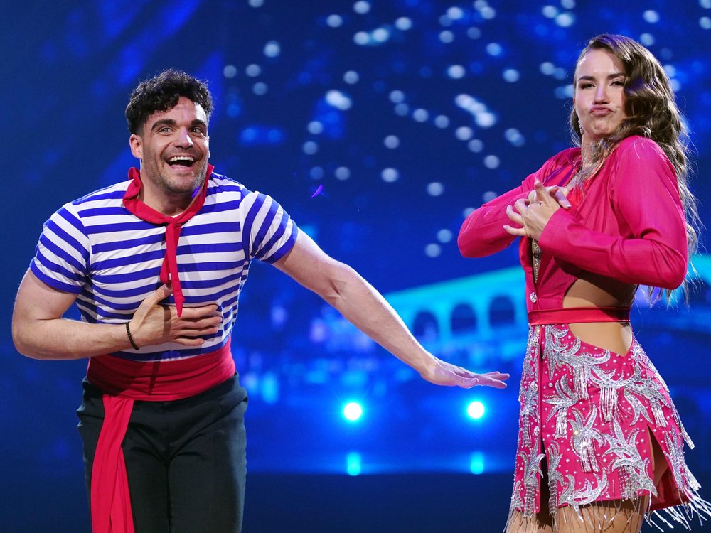 Stefano Zarrella tanzte sich bei der vierten "Let's Dance"-Show frei.