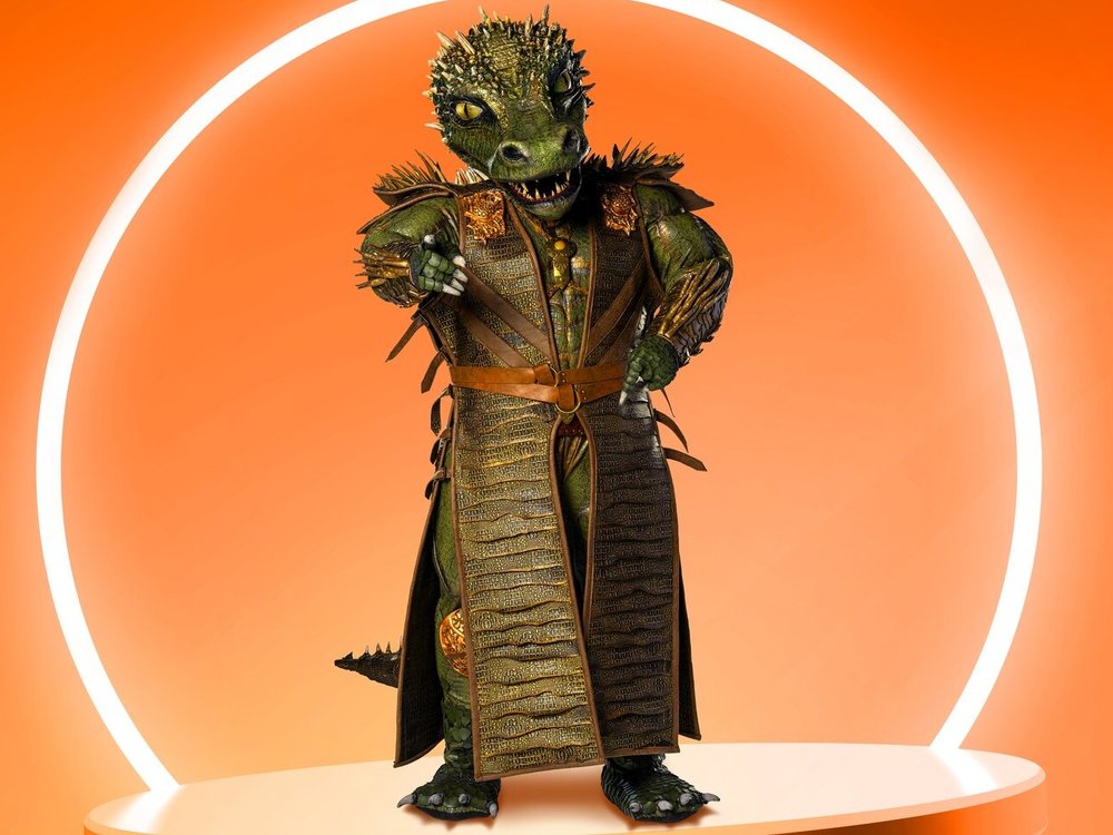 Das Krokodil ist eines der "The Masked Singer"-Kostüme in Staffel zehn.
