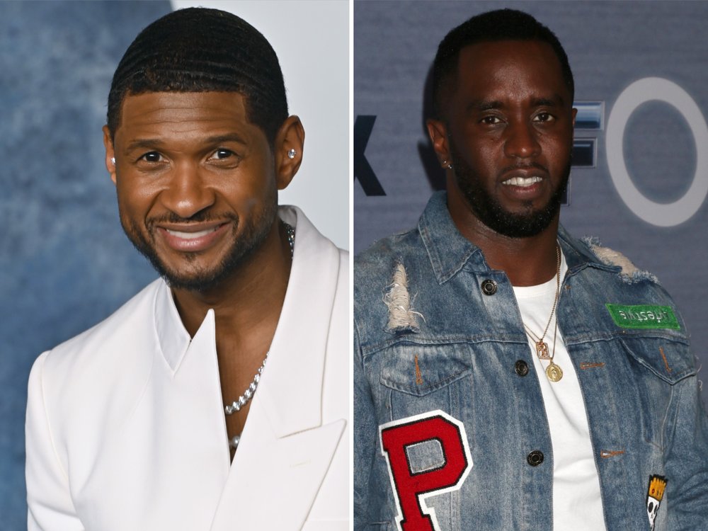 Seine Aussagen erscheinen in neuem Licht: Usher (l.) lebte einst bei Sean "Diddy" Combs.