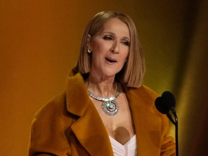 Céline Dion überraschte bei den Grammys 2024 mit einem Auftritt.
