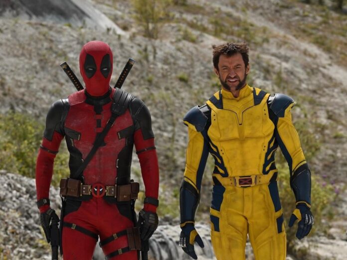 Ryan Reynolds (l.) und Hugh Jackman als Deadpool und Wolverine.