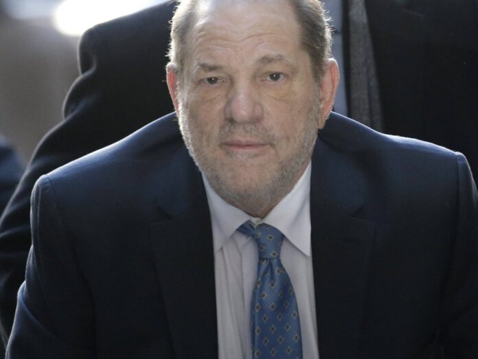 Harvey Weinstein während seines Gerichtsprozesses 2020 in New York.