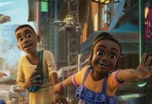 In der neuen Disney-Animationsserie "Iwájú" begeben sich die junge Tola und ihr Freund Kole auf ein grosses Abenteuer.