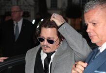 Neuer Look: Johnny Depp in London.