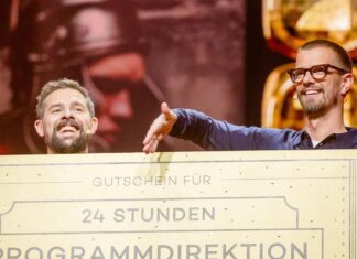 Klaas Heufer-Umlauf (l.) und Joko Winterscheidt bestimmen für 24 Stunden