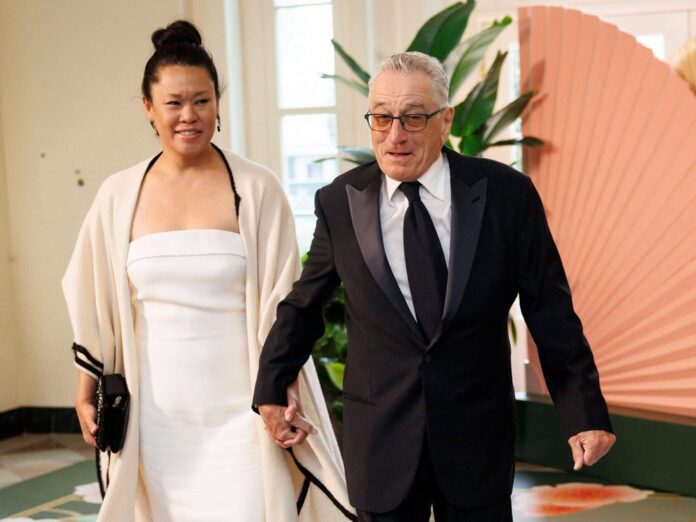 Tiffany Chen und Robert De Niro besuchten gemeinsam das Weisse Haus.