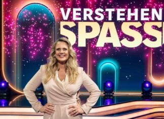 "Verstehen Sie Spass?": Barbara Schöneberger präsentiert die Show.