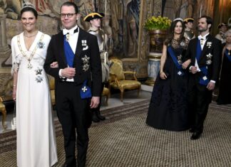 Kronprinzessin Victoria von Schweden mit Prinz Daniel