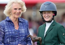 Nach 2016 überreichte Königin Camilla wieder die Preise beim Badminton Horse Trials