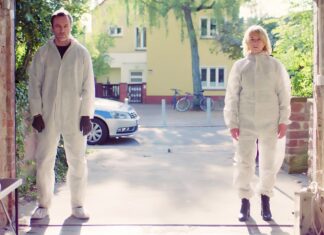 Susanne Bonard (Corinna Harfouch) und Robert Karow (Mark Waschke) im "Tatort: Am Tag der wandernden Seelen".