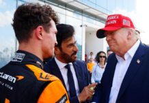Lando Norris holte sich den Sieg beim Formel-1-Rennen in Miami und wurde dafür sogleich von Donald Trump beglückwünscht.