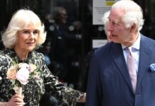 Königin Camilla hat ein wachsames Auge auf ihren Charles.